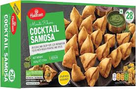 haldiram  cocktail samosa minute khana 650g
